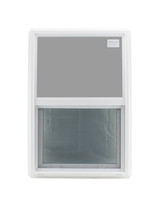 24" x 36" Double Pane Safety/Tempered Glass Low-E PVC 24" x 36" Double Pane Safety/Tempered Glass Low-E PVC
