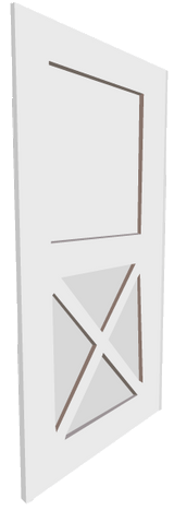 Shed Windows and More 24" x 60" Playhouse Door - Barn Style Shed Windows and More 24" x 60" Playhouse Door - Barn Style