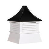 21" Vinyl Vented Cupola with Pagoda Roof 21" Vinyl Vented Cupola with Pagoda Roof