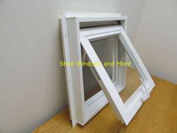 16" x 16" Awning Insulated Glass Vinyl Window