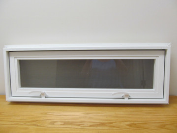 36" x 12" Awning Transom Insulated Glass Vinyl Window