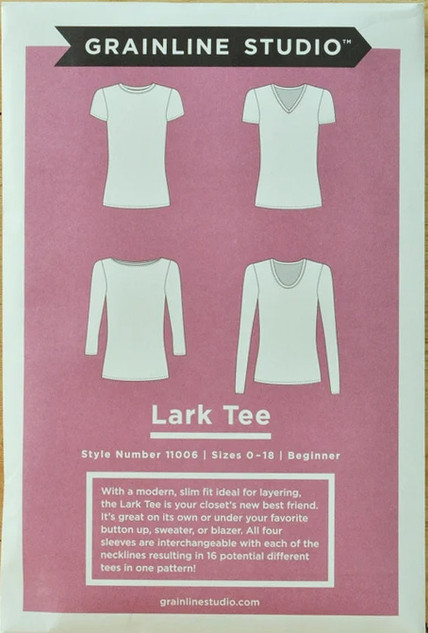 Lark Tee Shirt - 16 Styles from 1 pattern