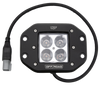 2" LED Flush Mount Amber Light w/ cable
