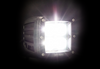 2" LED Pod Mount Flood Light Lit Up