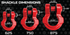 Legion Cuff Sizes