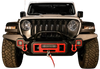 2018 - 2023 Jeep Wrangler Winch Front Bumper - 10" Light Bar Compatible