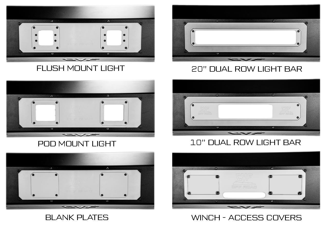 LED Ditch Light Brackets for 2017-2022 F250/F350 Super Duty