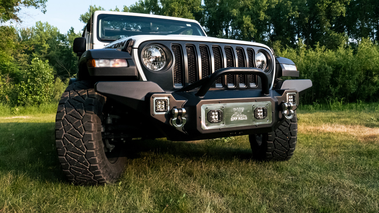 2018 - 2023 Jeep JL (Wrangler) Front Bumper - Flush Mount Light