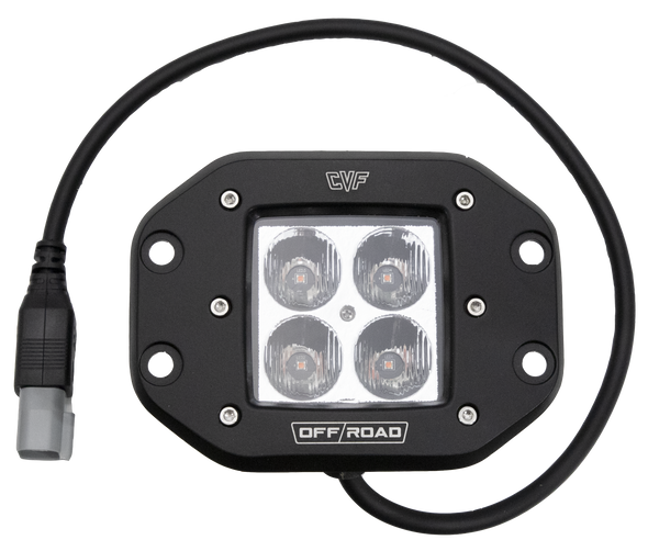 2" LED Flush Mount Spot Light w/ cable