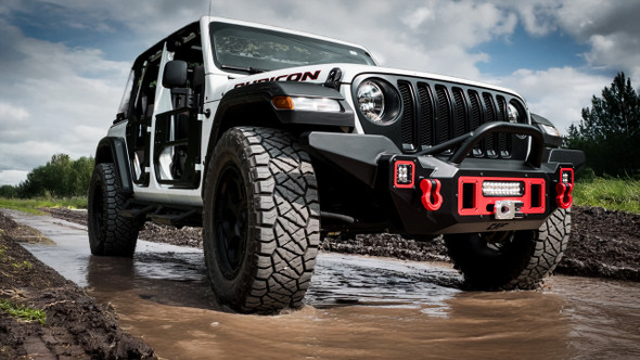 2018 - 2023 Jeep Wrangler Front Bumper - Winch Compatible