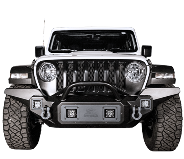 2018 - 2023 Jeep JL (Wrangler + Gladiator) Front Bumper - Pod Mount Light Compatible