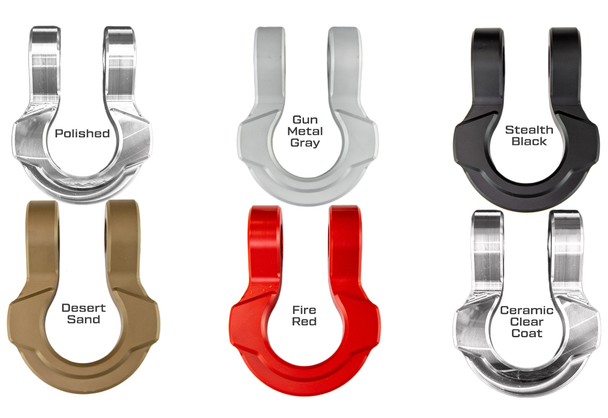 875 Shackle w/ 1" Pin Various Finishes
