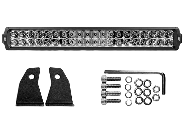 20" Dual Row LED Light Bar w/ Mounting Hardware