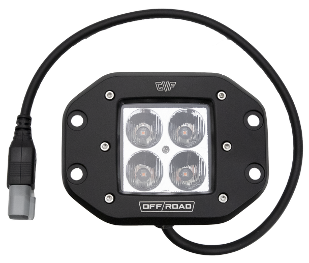 2" LED Flush Mount Spot Light w/ cable