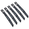 Eclipse Metal Wood Plastic Jigsaw Blades Fine Straight Cut 1.8mm Spacing 5pc