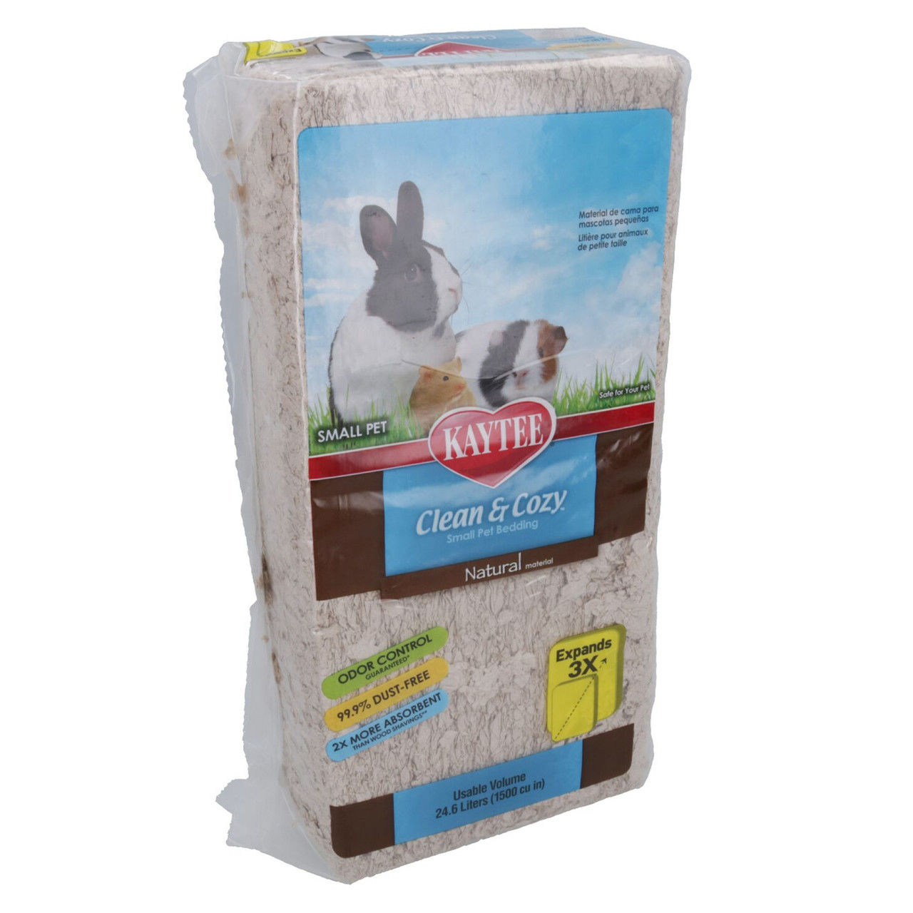 24.6 Liter Kaytee Clean and Cozy with Confetti Paper Small Pet Bedding