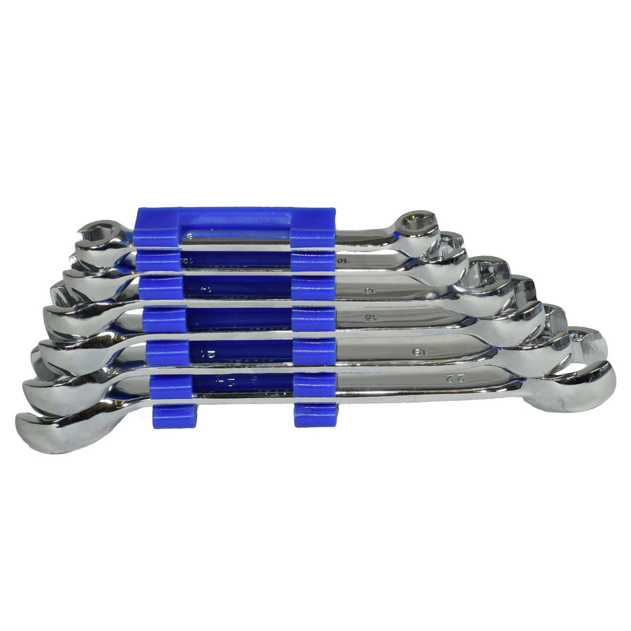 Metric 6pc Flare Nut Wrench Spanner Set Fuel Brake Gas Air Pipes 6mm to 24mm