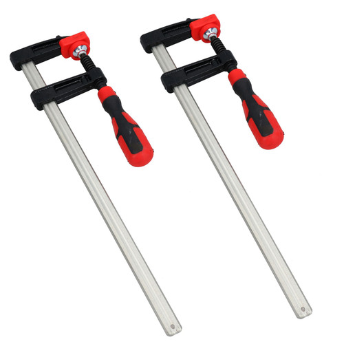 12" long quick slide x 2 clamps F Clamp Bar clamp Heavy Duty 300mm x 50mm 