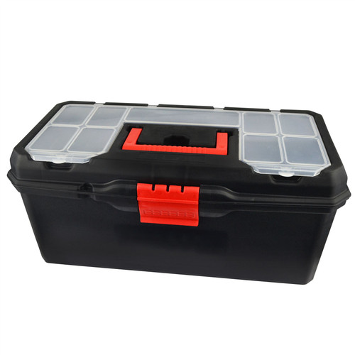 16" Maestro Toolbox with Handle Holdall Plastic Box DIY Storage Box TE194 