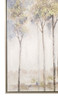 Morning Dew II Hand Painted Canvas with Champagne Frame - 122.5 x 92.5 x 4.5cm