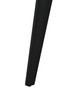 Bruno Extension Dining Table with Black Legs & Melamine Table Top