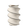Spiral Ceramic Vase Large - 16 x 16 x 25cm