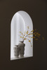 Multi-Leaf Ceramic Vases in Ivory & Black