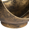 Sansa Decorative Bowls in Antique Gold (Large & Small)