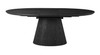 Artiss Extension Dining Table in Black Timber Veneer