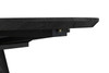 Artiss Extension Dining Table in Black Timber Veneer