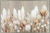 Ornamental Grass Hand Painted Canvas with Champagne Frame - 122.5 x 82.5 x 4.5cm