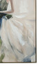 Glamour Girl Print on Canvas with Champagne Frame - 82.5 x 122.5 x 4.5cm