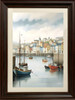 Marina I Print with Dark Walnut Frame - 60 x 80cm