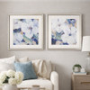 Blooming I Print with Champagne Frame - 80 x 80cm