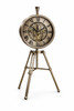 Go Time Metal Tripod Clock - 50 x 54cm