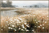 Through the Fields Print on Canvas with Champagne Frame - 122.5 x 82.5 x 4.5