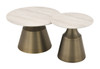Sterling Set of 2 Sintered Stone Coffee Tables