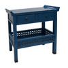 J301 - Handcrafted Chinese Cabinet in High Gloss Blue
