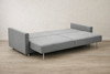 Monaco Sofa Bed in Grey Speckled Fabric