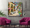 Italian Village Painting