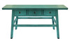 BF-60133 - Handcrafted Chinese Cabinet in High Gloss Aqua