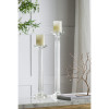 Crystal Pillar Candle Holder