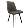 Juliana Dark Grey PU Dining Chair