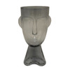 Visage Large Hammered Glass Vase - 10 x 10 x 30cm