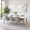 Le Sands Dining Table with Lilly Fabric Chairs