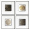 Spherical Set of 4 Framed Prints