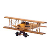 Wooden Biplane Ornament - 29 x 29 x 10cm