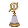 Gold Clock on Marble Base