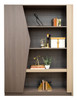 Immensity 1500mm Bookcase with Walnut Door