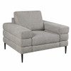 Sharon 1 Seater Sofa in Dark Grey Fabric